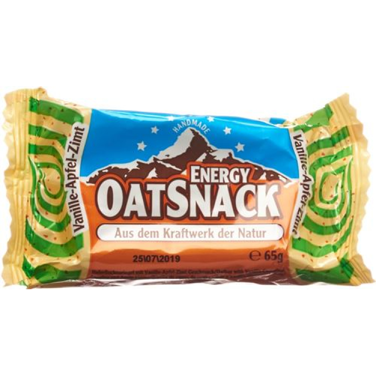 Energy Oatsnack vanilla apple cinnamon 15 x 65 g