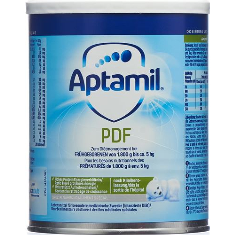 Milupa Aptamil PDF غذاهای مخصوص Ds 400 گرم