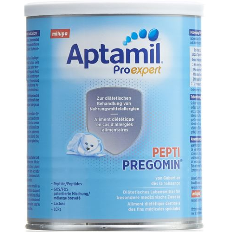 Milupa Aptamil Proexpert Pregomin Pepti with lactose Ds 400 g