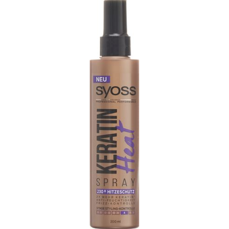 Syoss spray do stylizacji z keratyną Heat Protect 200 ml