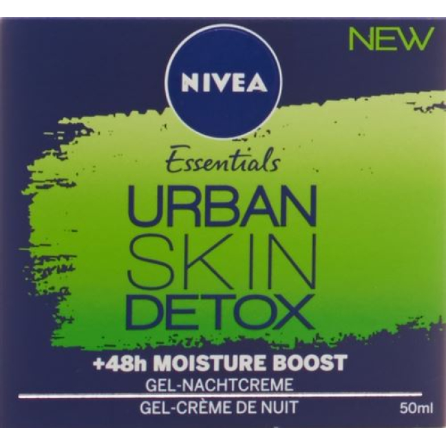 Nivea Urban Skin Detox Gel Night Cream 50 ml