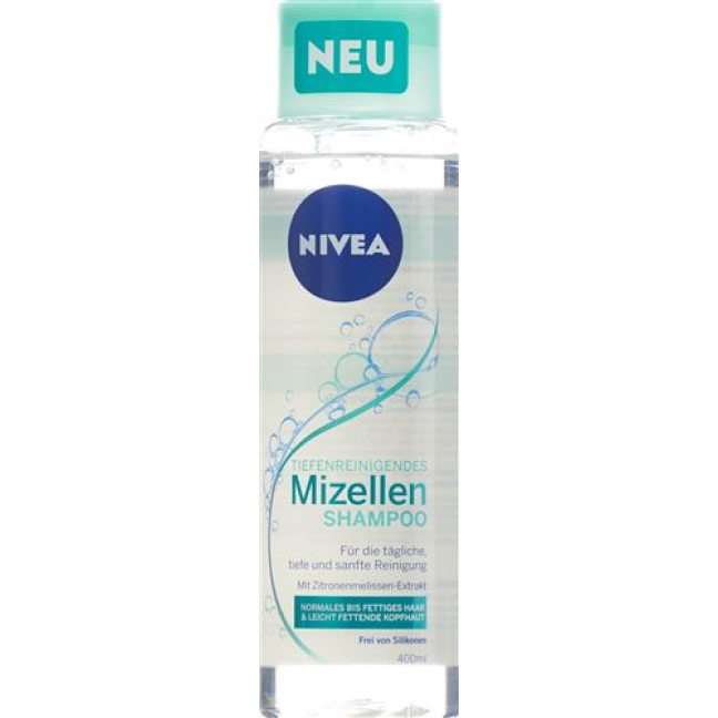 Nivea Hair Care Deep Pure Micellar shampoo 400 ml