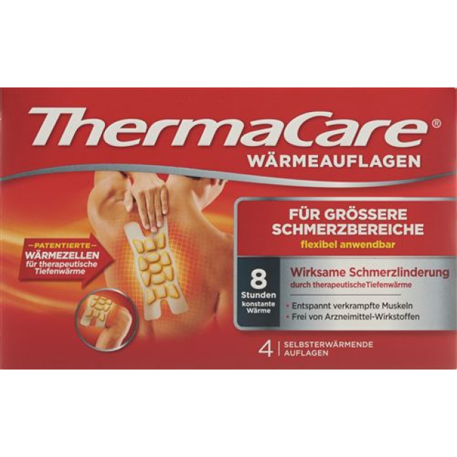 ThermaCare® для больших областей боли 4 шт.