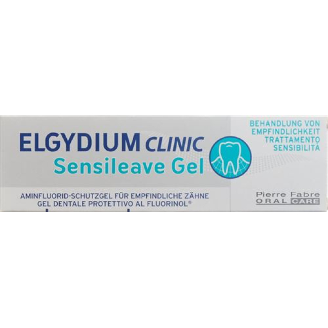 Elgydium Clinic Sensi Leave Zahngel மாதம் குணமாக 30 மி.லி
