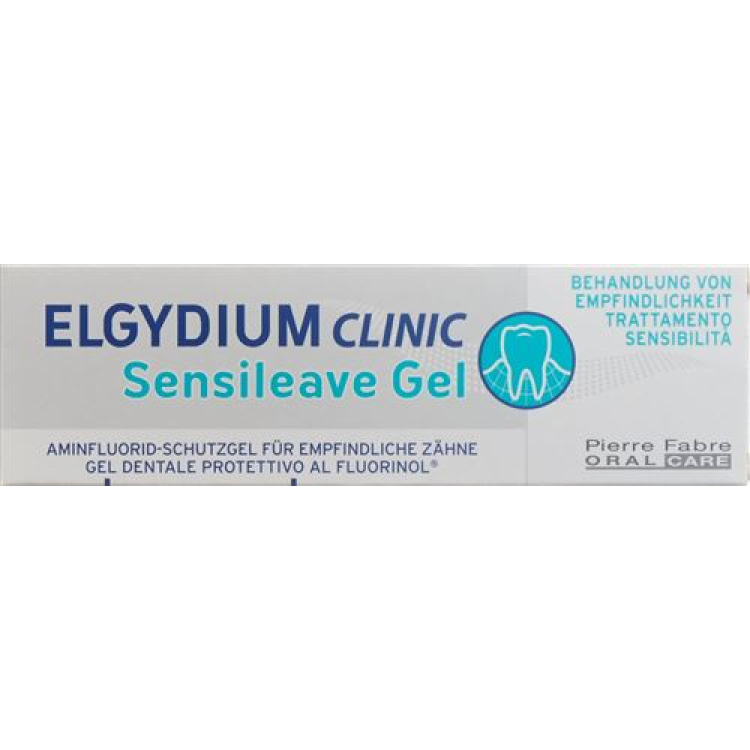 Elgydium Clinic Sensi ទុក Zahngel ខែព្យាបាល 30 មីលីលីត្រ