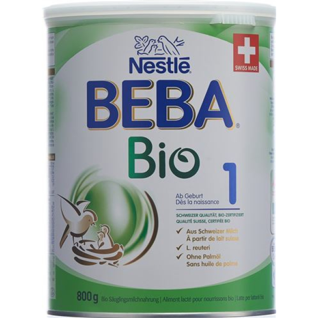 Beba Bio 1 dès la naissance Ds 800 g