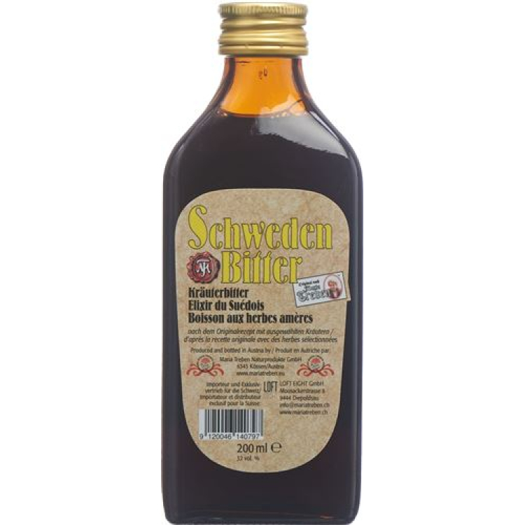 Maria Treben φυσικά προϊόντα Schwedenbitter original της Maria Treben Fl 500 ml