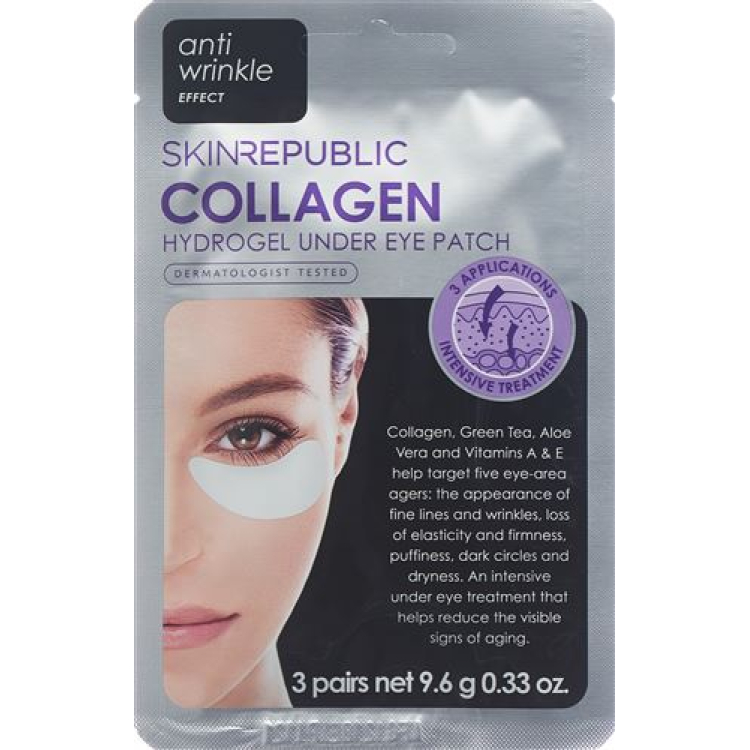 skin republic Collagen Under Eye Patch 3 par