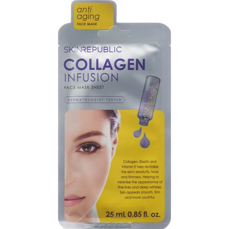 Republic Skin Infusion kolagenowa maska ​​do twarzy 25 ml