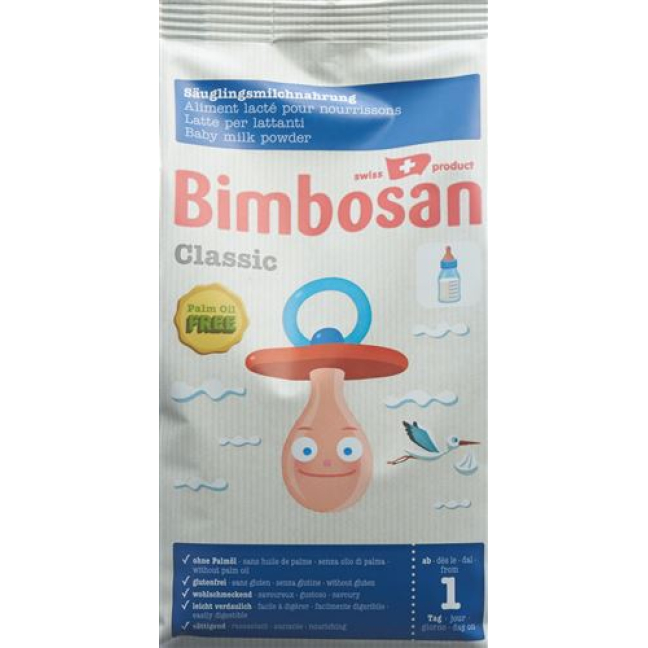 Bimbosan Classic Baby formula without palm oil refill 500 g