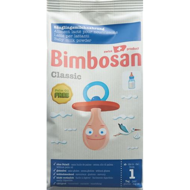 Bimbosan Classic Baby formula without palm oil refill 500 g