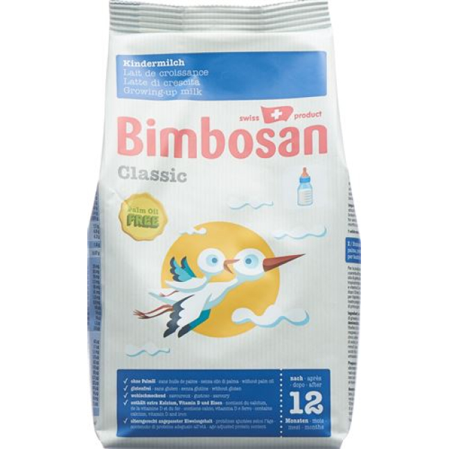 Bimbosan Classic Kindermilch ohne Palmöl refill 500 g