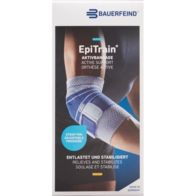 EpiTrain aktivt bandage Gr3 titanium