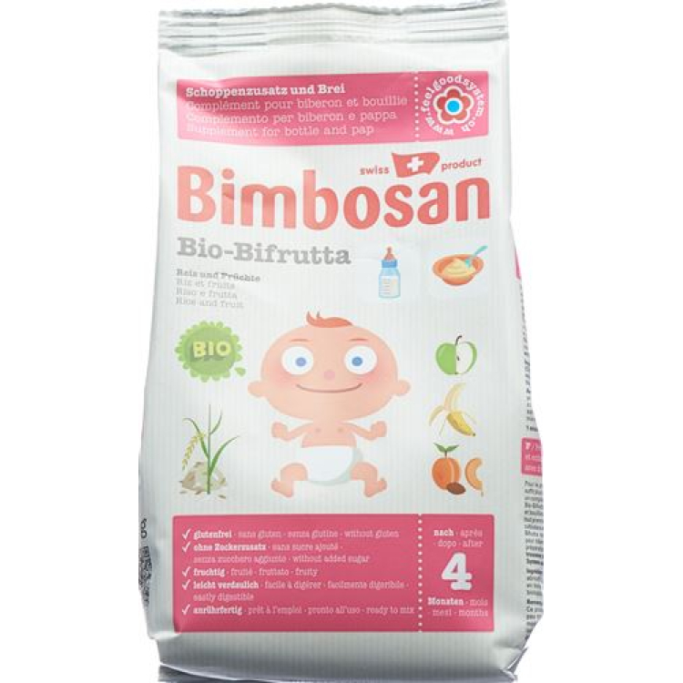 Bimbosan Organic Bifrutta Powder Beras + Buah refil 300 g