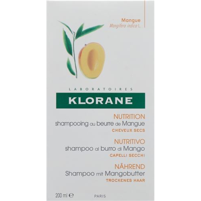 Klorane Mango Shampoo 200 ml