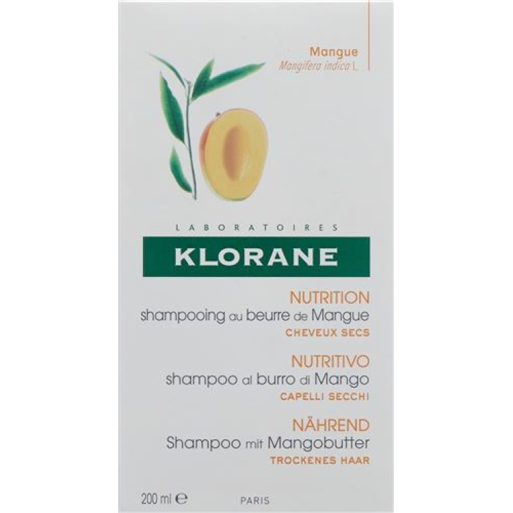 Klorane Mango Shampoo 200 ml