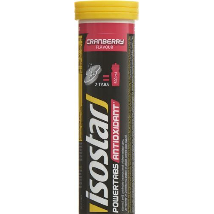 Isostar Power Tabs Brausetabl Cranberry 10 יח'