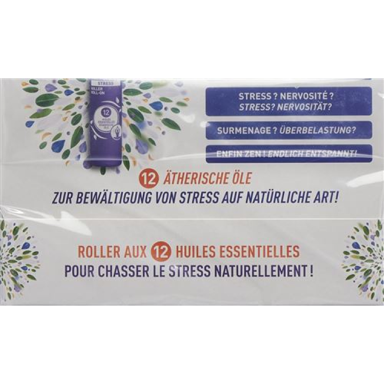 Puressentiel Display Stress Roll-On + 1 Tester 12 Stück