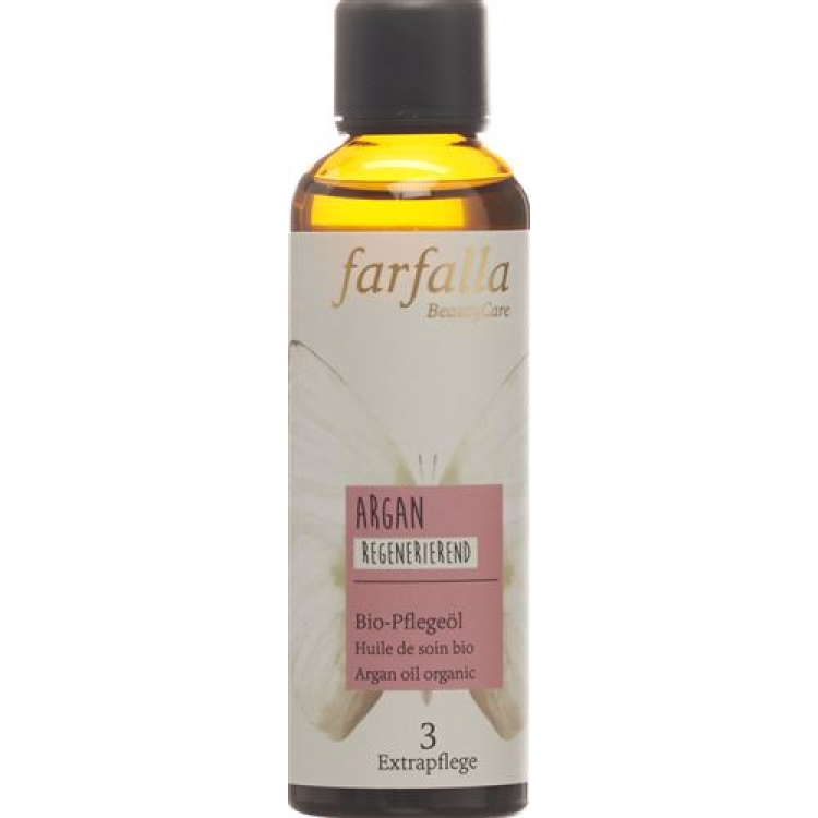 Farfalla luomu hoitoöljy Argan 75 ml