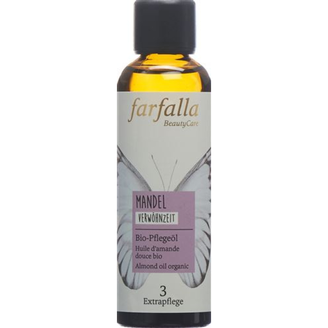 farfalla organsko negovalno olje mandljevo 75 ml