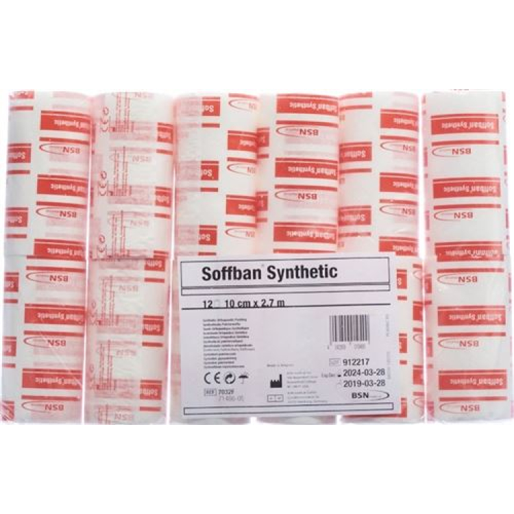 Soffban Syntetisk polstring 10cmx2,7m 12 stk