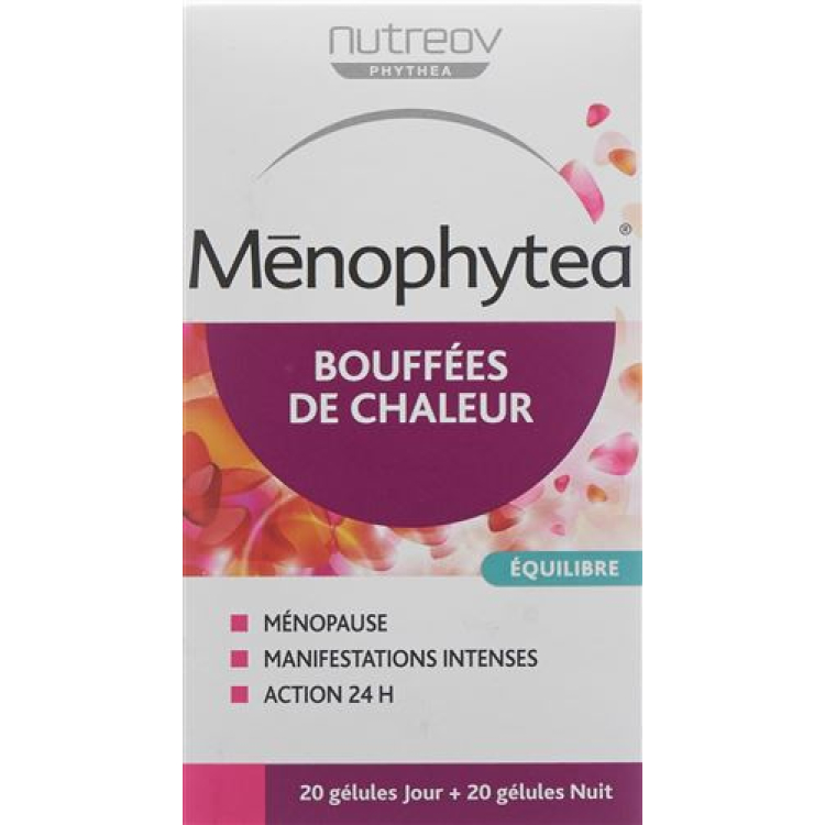 Menophytea Hot Flash Gélules blister 40 pcs