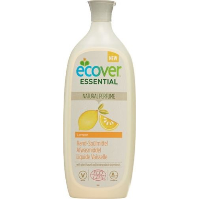 Ecover Essential Lavavajillas líquido para manos limón 1000 ml