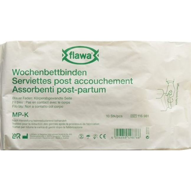 Flawa Postpartum Binding with MP-K Germicide Treated Bottle