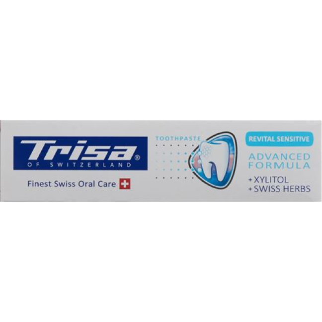 Trisa toothpaste Revital Sensitive Tb 75 ml