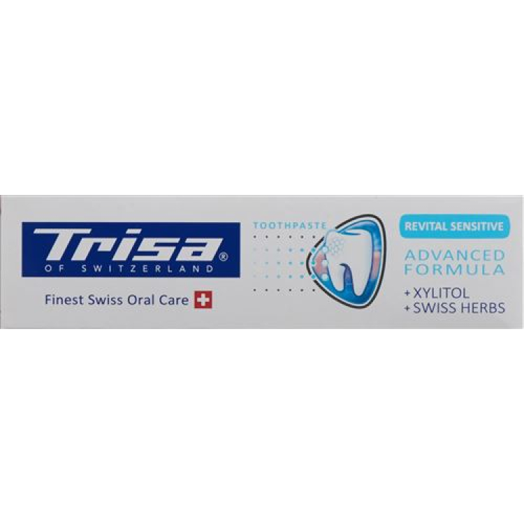 Trisa паста за зъби Revital Sensitive tube 75 мл