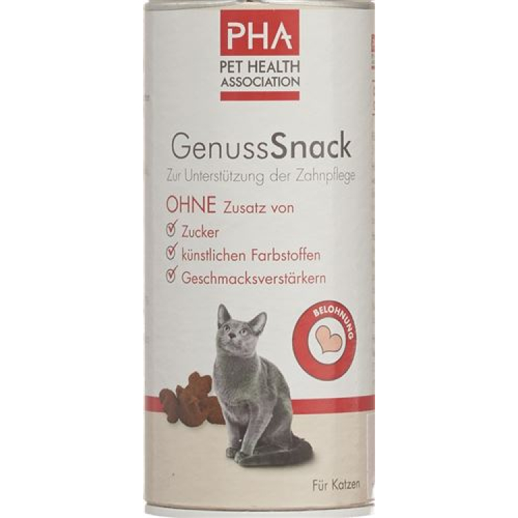 PHA pleasure snack cats mini-heart and teeth 50g