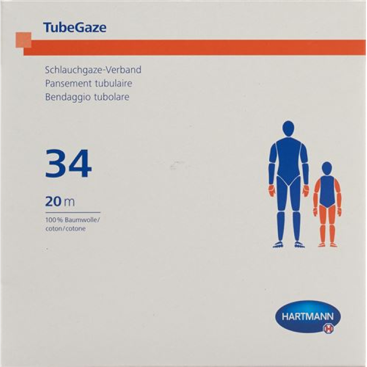 Tubegaze tube gauze Nr34 20m