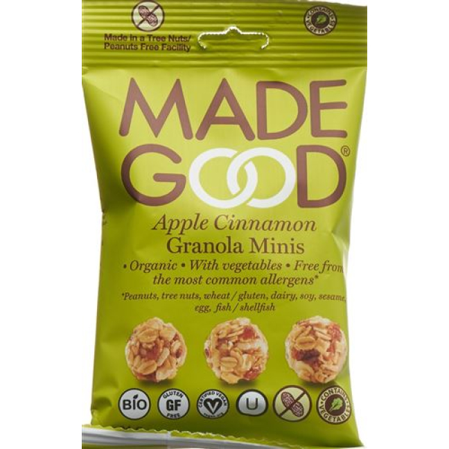 MADE GOOD Granola Apple Cinnamon Minis Btl 24 g