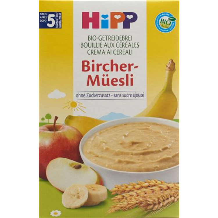 Hipp Organic porridge Bircher muesli 250 g