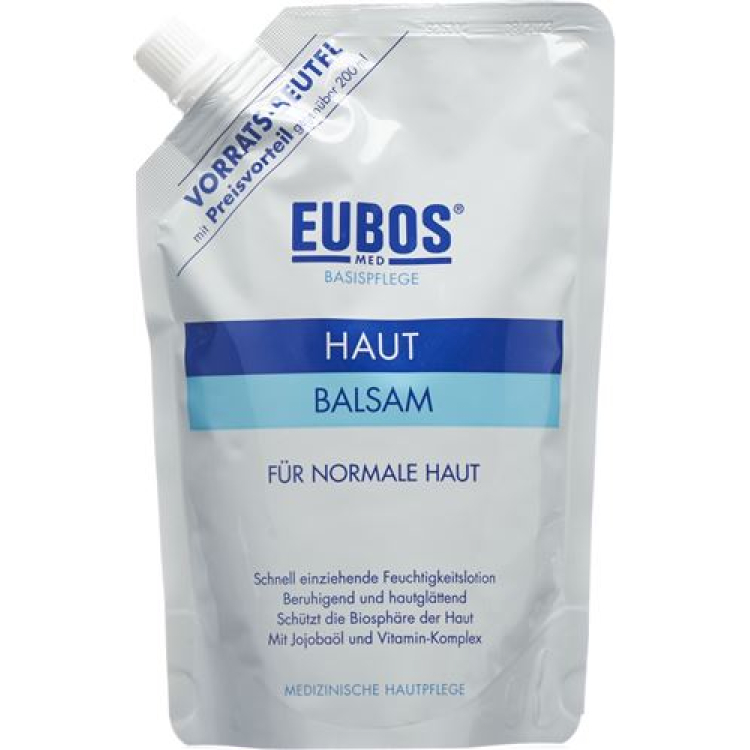 EUBOS hudbalsam refill 400 ml