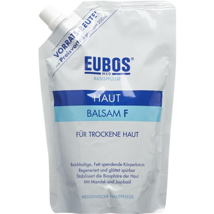 EUBOS hudbalsam F refill 400 ml