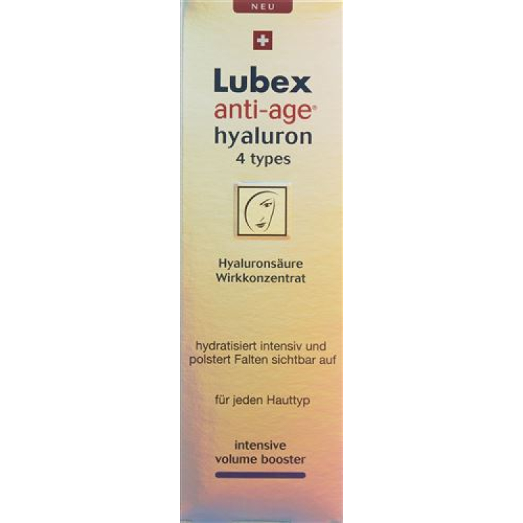 Lubex Anti-Age 4 տեսակի Hyaluronic շիճուկ 30 մլ