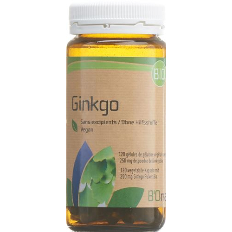 BIOnaturis イチョウ 250 mg Fl 120 個