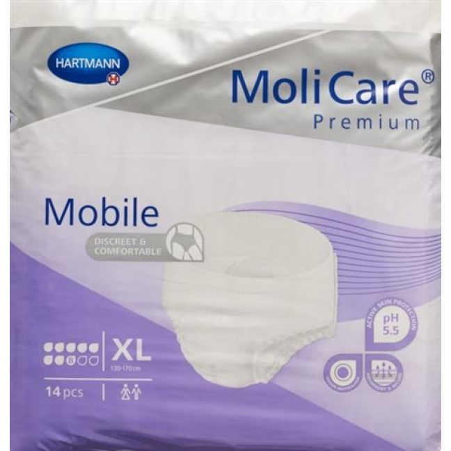 MoliCare Mobile 8 XL 14 szt