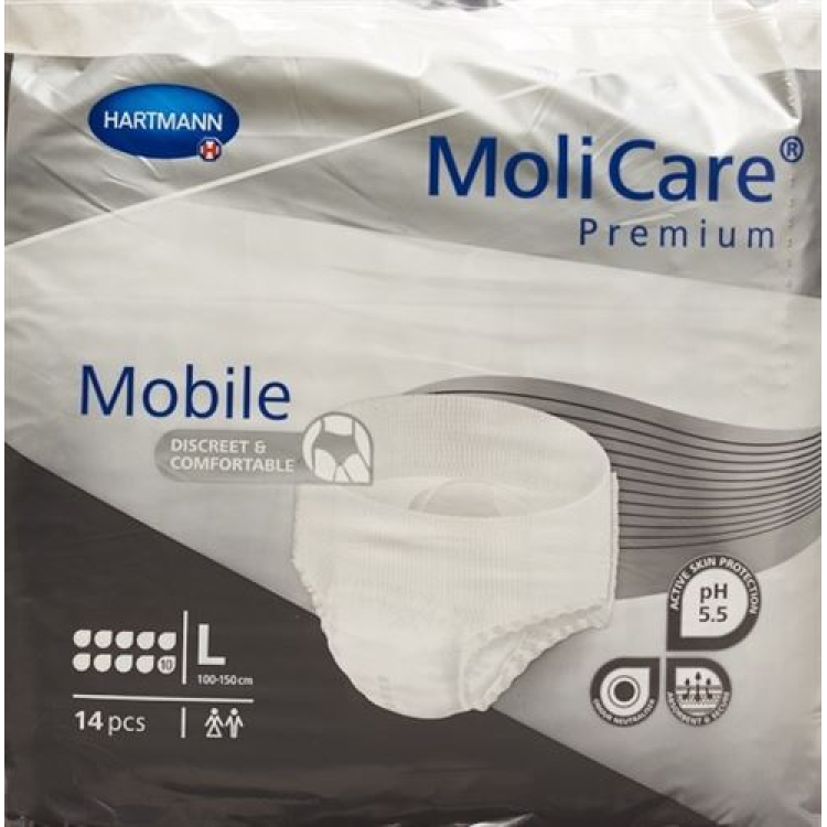 MoliCare Mobile 10 L 14 ширхэг