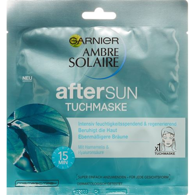 Ambre Solaire After Sun Tissue Mask 20 Bags 32 g