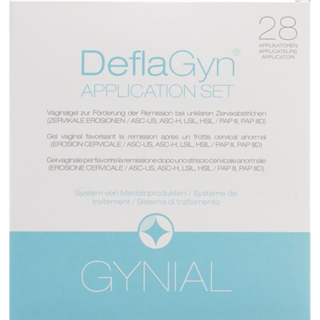 Deflagyn Vaginal Gel (28 applicators) 150 ml