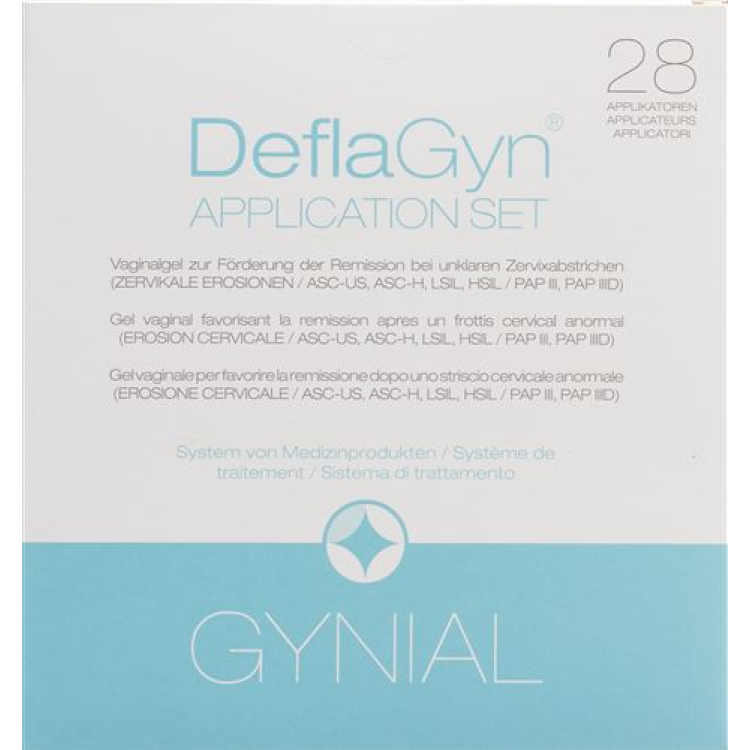 DeflaGyn Vaginal Gel (28 application) 150 ml