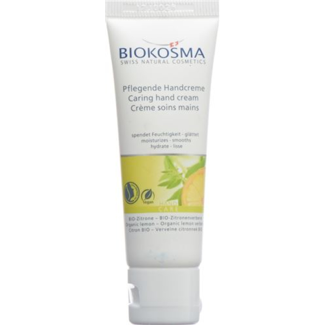 Biokosma Hand Cream Organic Lemon Verbena & Organic Lemon Mini-Si