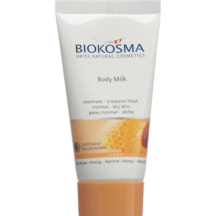 Biokosma Body Milk Apricot Honey mini-size Tb 30 ml