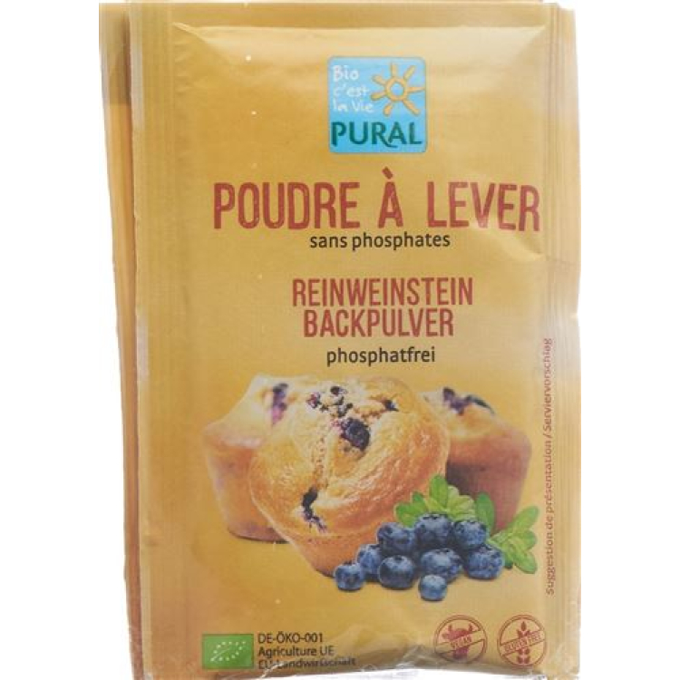 Pural bagepulver ren Weinstein fosfater Bio 3 Bataljon 21 g