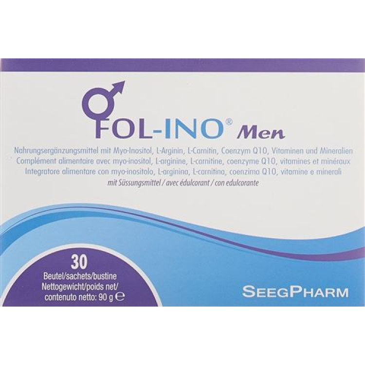 Fol-Ino Men PLV bag 30 יח'