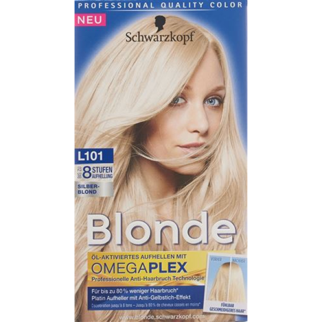 Schwarzkopf Blonde L101 Platinum Lightener Silver Blonde