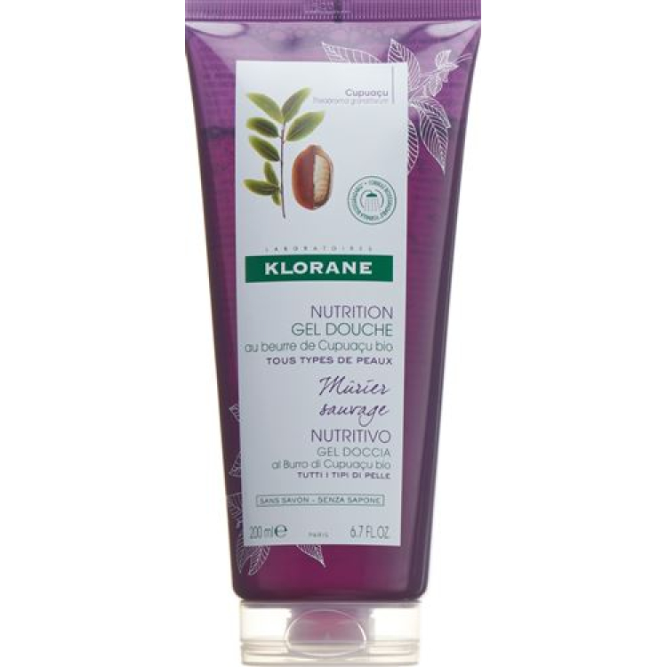 Klorane gel Wilde blackberry 200 ml