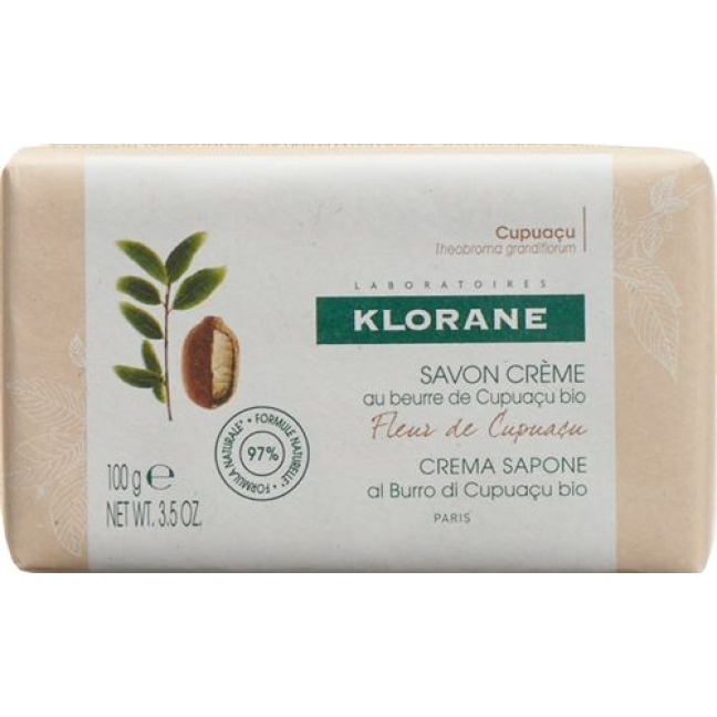 Klorane 奶油香皂 Cupuaçublüte 100 克